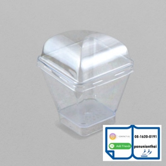 ถ้วยพีเอสเหลี่ยม ฝาโดม - ขายส่งบรรจุภัณฑ์พลาสติก แพน ยูเนียน ถ้วยพีเอสเหลี่ยม ฝาโดม - ขายส่งบรรจุภัณฑ์พลาสติก แพน ยูเนียน
